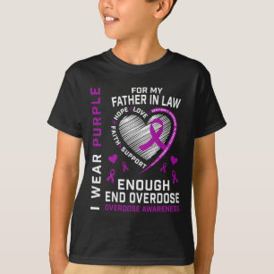 Camisa de Conscientização sobre o Fim do Overdose