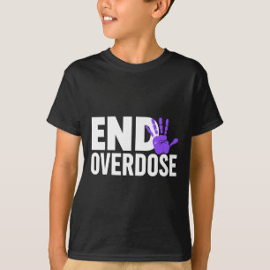 Camisa de Conscientização sobre Overdose - Acabe c