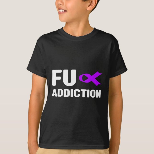 Camisa de Conscientização sobre Overdose - Fu Víci (Frente)