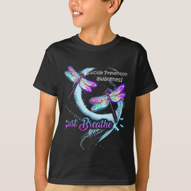 Camisa de Conscientização sobre Suicídio Apenas Re (Frente)
