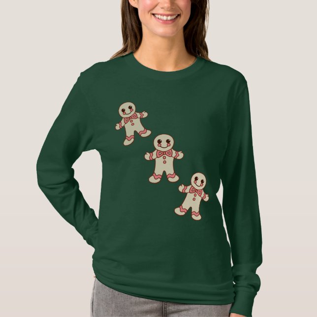 Camisa de Cookies de Natal (Frente)