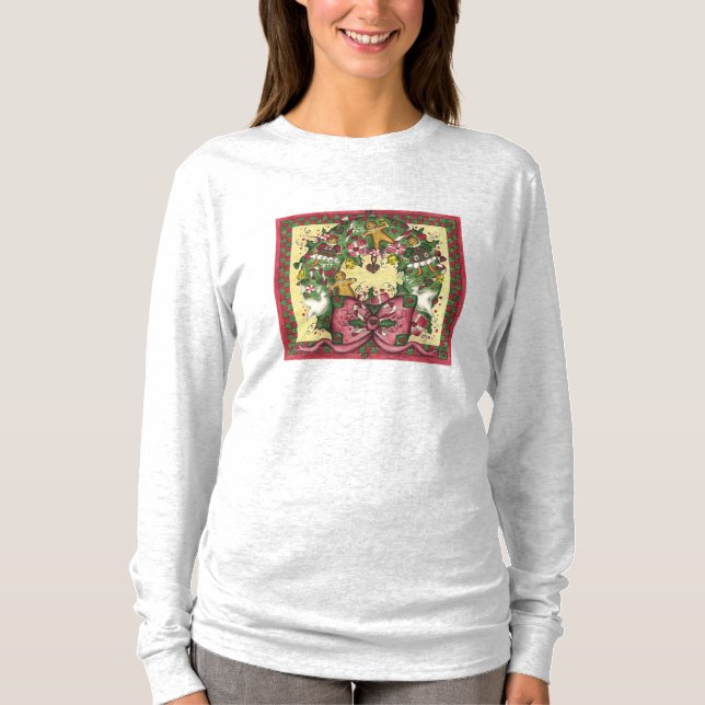 Camisa de Coroa de Natal (Frente)