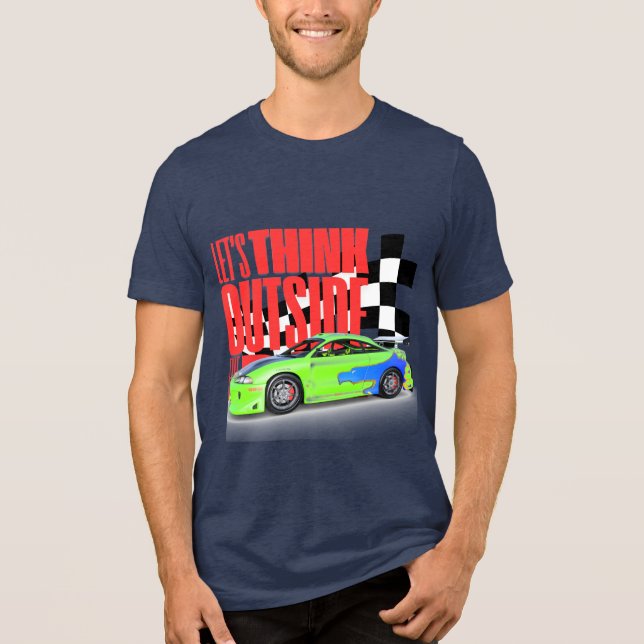 Camisa de Corrida de Drift para Homens e Mulheres (Frente)