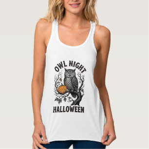 Camisa de Coruja de Halloween Desenho de Pássaro A