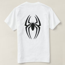 camisa de costas de aranha