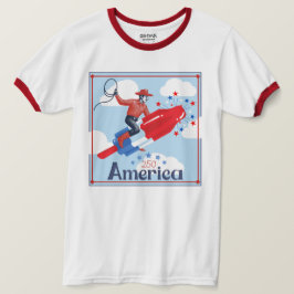 Camisa de Cowboy Pop Americana