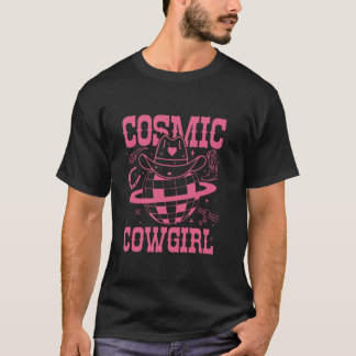 Camisa de Cowgirls Espaciais Cósmicas Festa de Sol