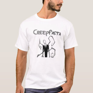 Camisa de CreepPasta Slenderman (meio)