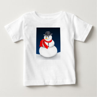 Camisa de Criança Bonita de Neve