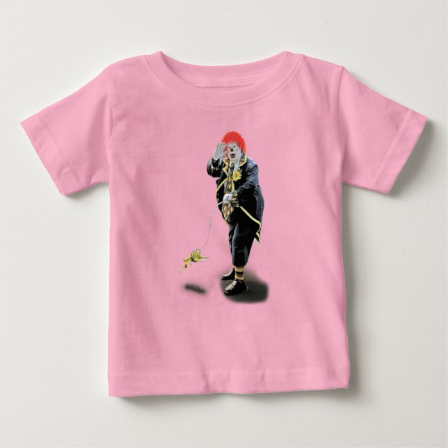 Camisa de Criança de Aniversário Palhaçada (Frente)