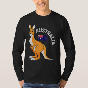 Camisa de Criança do Dia da Austrália Canguru Dive