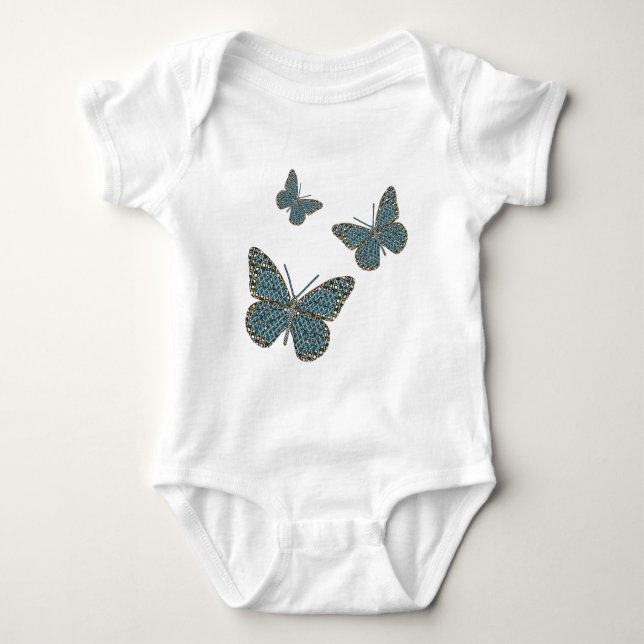Camisa de Criança e Bebê do Monarca Marroquino (Frente)