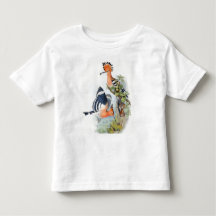 Camisa de criança pequena com passarinhos fofos