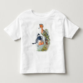 Camisa de criança pequena com passarinhos fofos