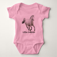 Camisa de Criança personalizável da Appaloosa Litt