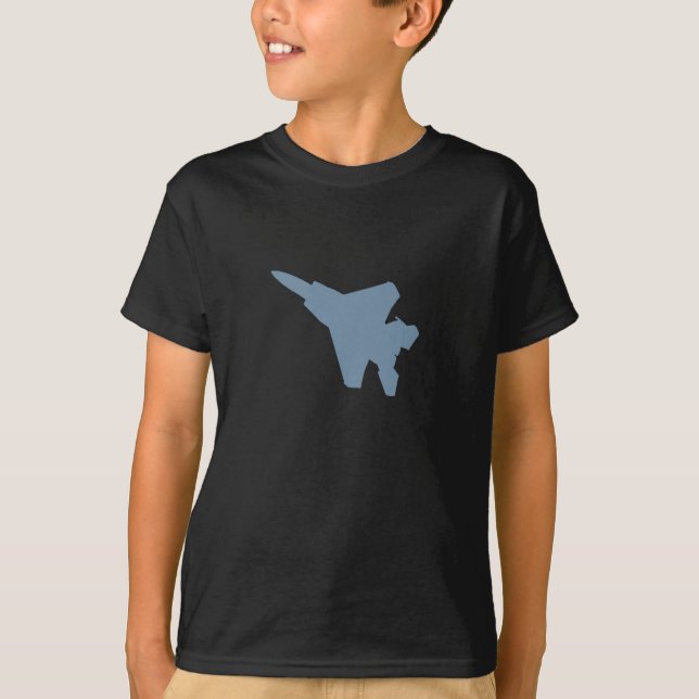 Camisa de Crianças de Jato de Combatente (Frente)