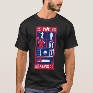 Camisa de cricket de teste inglês