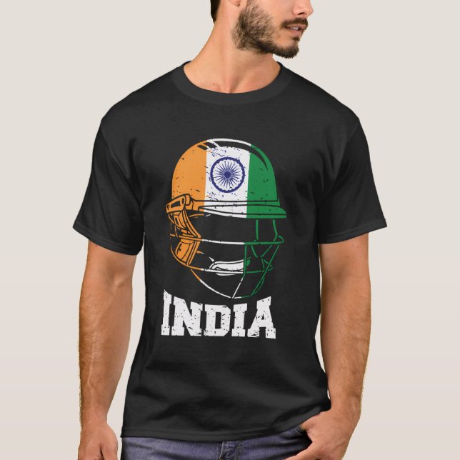 Camisa De Críquete Índia Para Fãs Jersey Gift Indi (Frente)