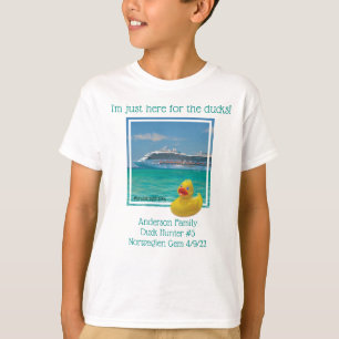 Camisa de cruzeiro da família dos patos