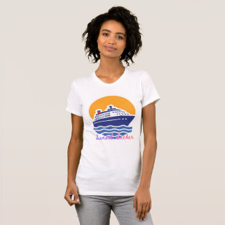 Camisa de Cruzeiro do Navio Caçador do Pôr do Sol