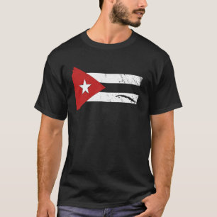 Camisa de Cuba Bandeira Cubana Mês da Herança Hisp