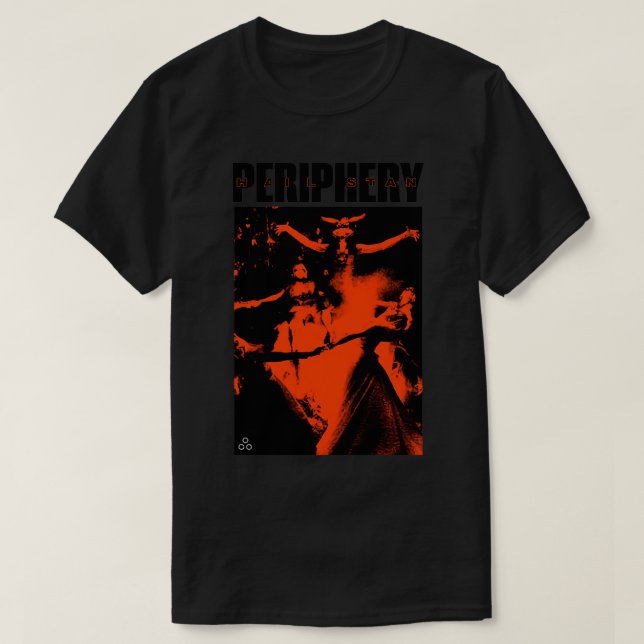 Camisa de Culto de Merch Periférico (Frente do Design)