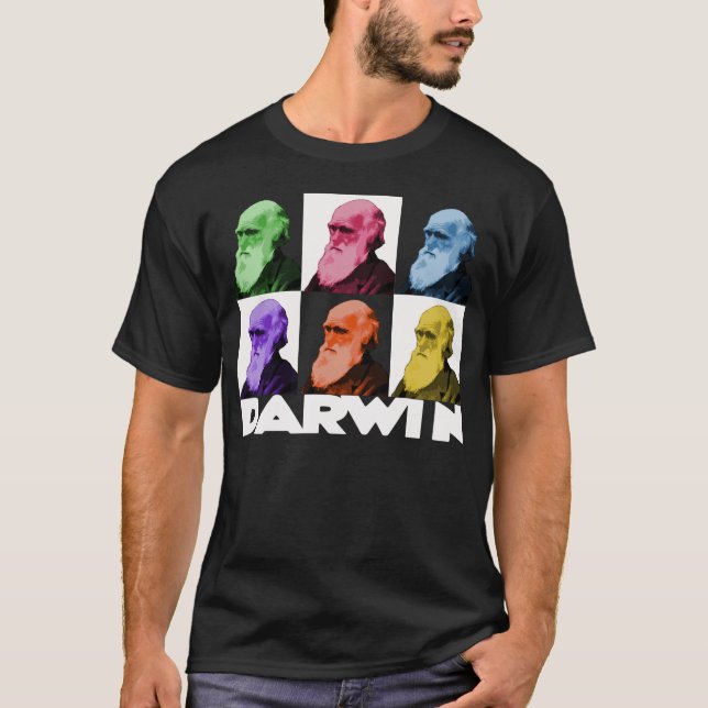 Camisa de Darwin do arco-íris (Frente)