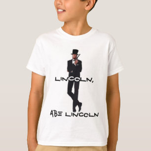 Camisa de dedo de Abe LIncoln Kid