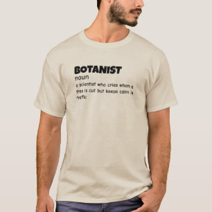 Camisa de Definição de Biologia Vegetal