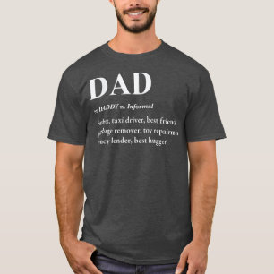 Camisa de Definição de Dicionário de pai - Pais En
