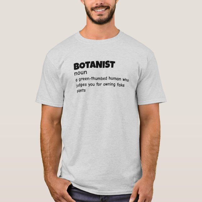 Camisa de Definição de Humor Botânica (Frente)