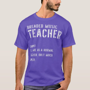 Camisa De Definição De Professores De Música Pente