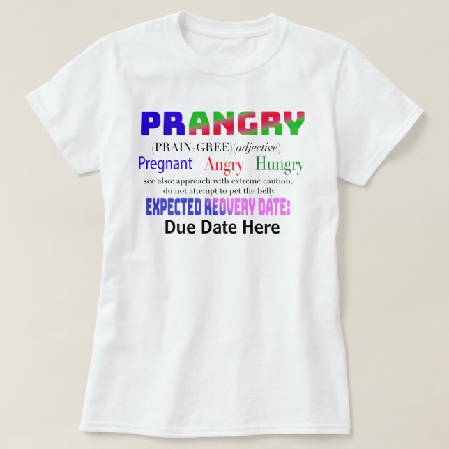 Camisa de definição PRANGRY (Personalizável) (Frente do Design)