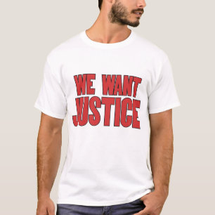 Camisa de Demanda da Justiça