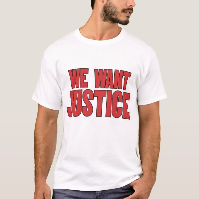 Camisa de Demanda da Justiça (Frente)