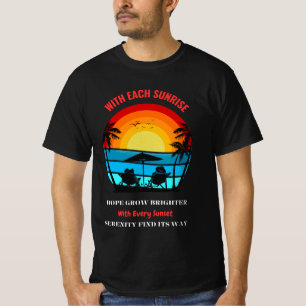 Camisa de desdigência sunrise