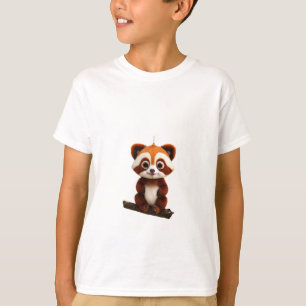 Camisa de desenho animado animal