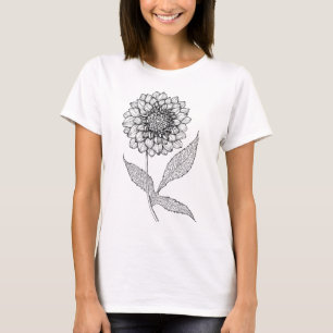 Camisa de desenho Dahlia