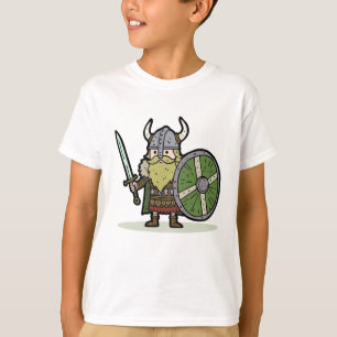 Camisa de desenho de animação para crianças