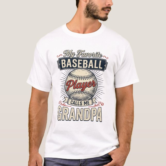 Camisa de desenho de gravura vintage Baseball Gran (Frente)
