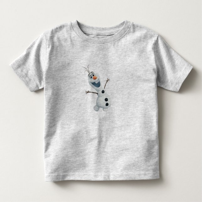 Camisa de Design de Olaf para Crianças (Frente)