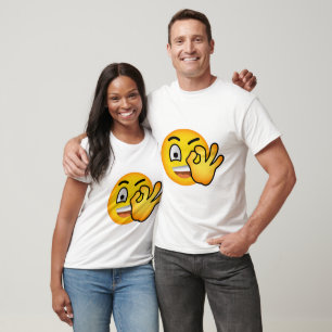 Camisa de Design Emoji de alta qualidade