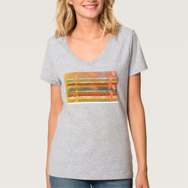 Camisa de Design retrô para a Mulher (Frente)