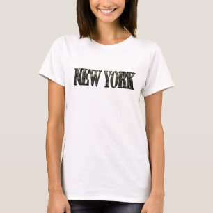 Camisa de design vibrante e colorida de NEW YORK