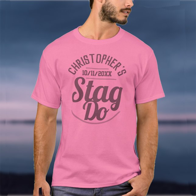 Camisa de Despedida de Solteiro para Homem (Criador carregado)
