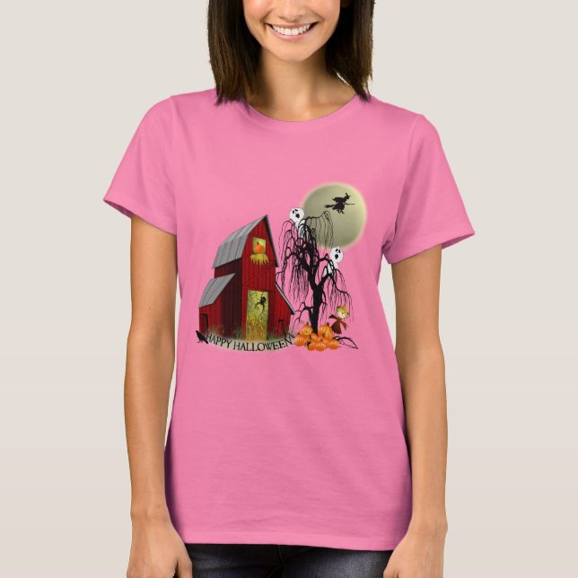 Camisa de Dia das Bruxas de Spooky Barn (Frente)