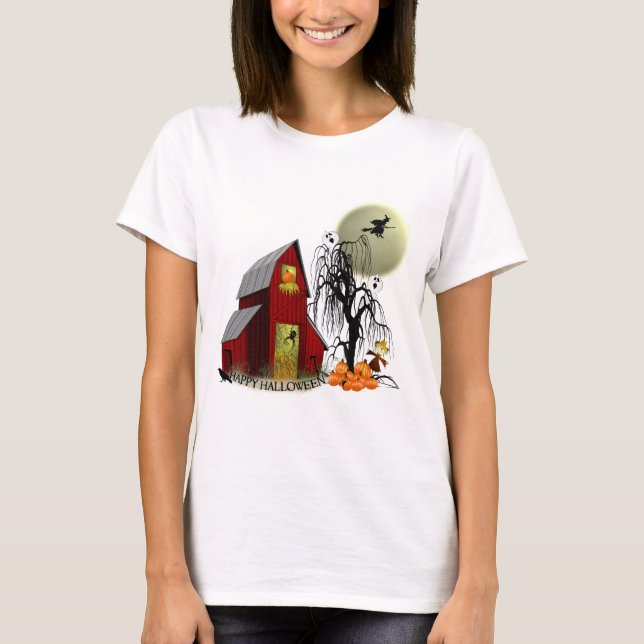 Camisa de Dia das Bruxas de Spooky Barn (Frente)