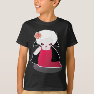 Camisa de Dia das Bruxas de Vampiro Bonita - Camis