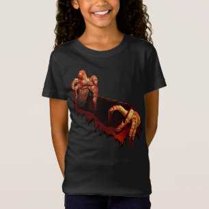 Camisa de Dia das Bruxas Figurino Zombie