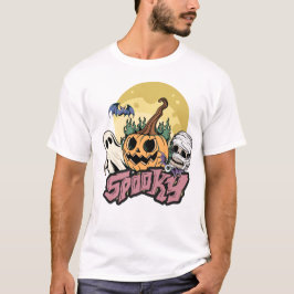 Camisa de Dia das Bruxas Spooky